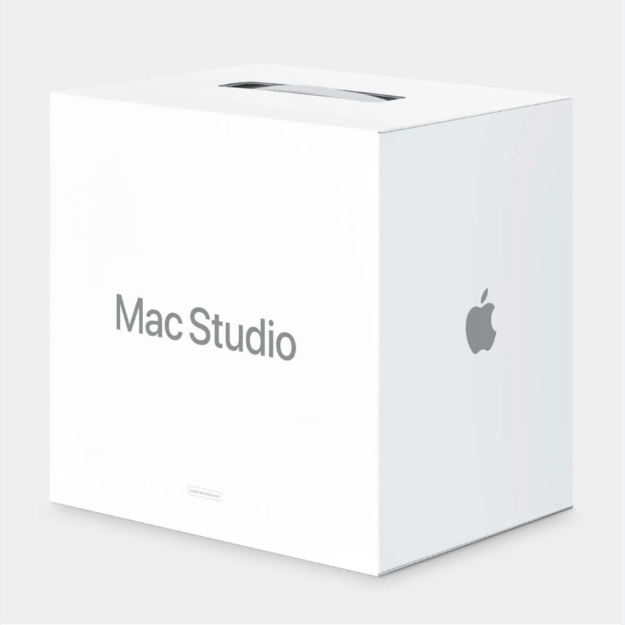 Mac Studio avec puce M3 Ultra CPU 32 cœurs, GPU 80 cœurs, 512 Go Ram, 8 To SSD